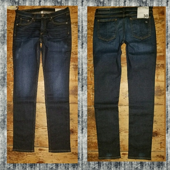 💣LAST 1💥 Rag & Bone Skinny Jeans Kensington wash - Picture 4 of 8